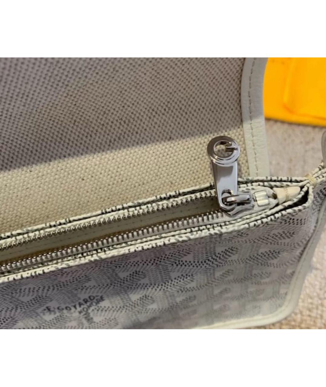 GOYARD Белая сумка на плечо, фото 4