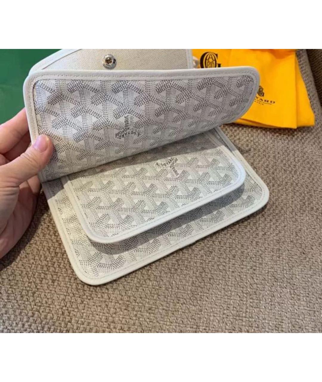 GOYARD Белая сумка на плечо, фото 5