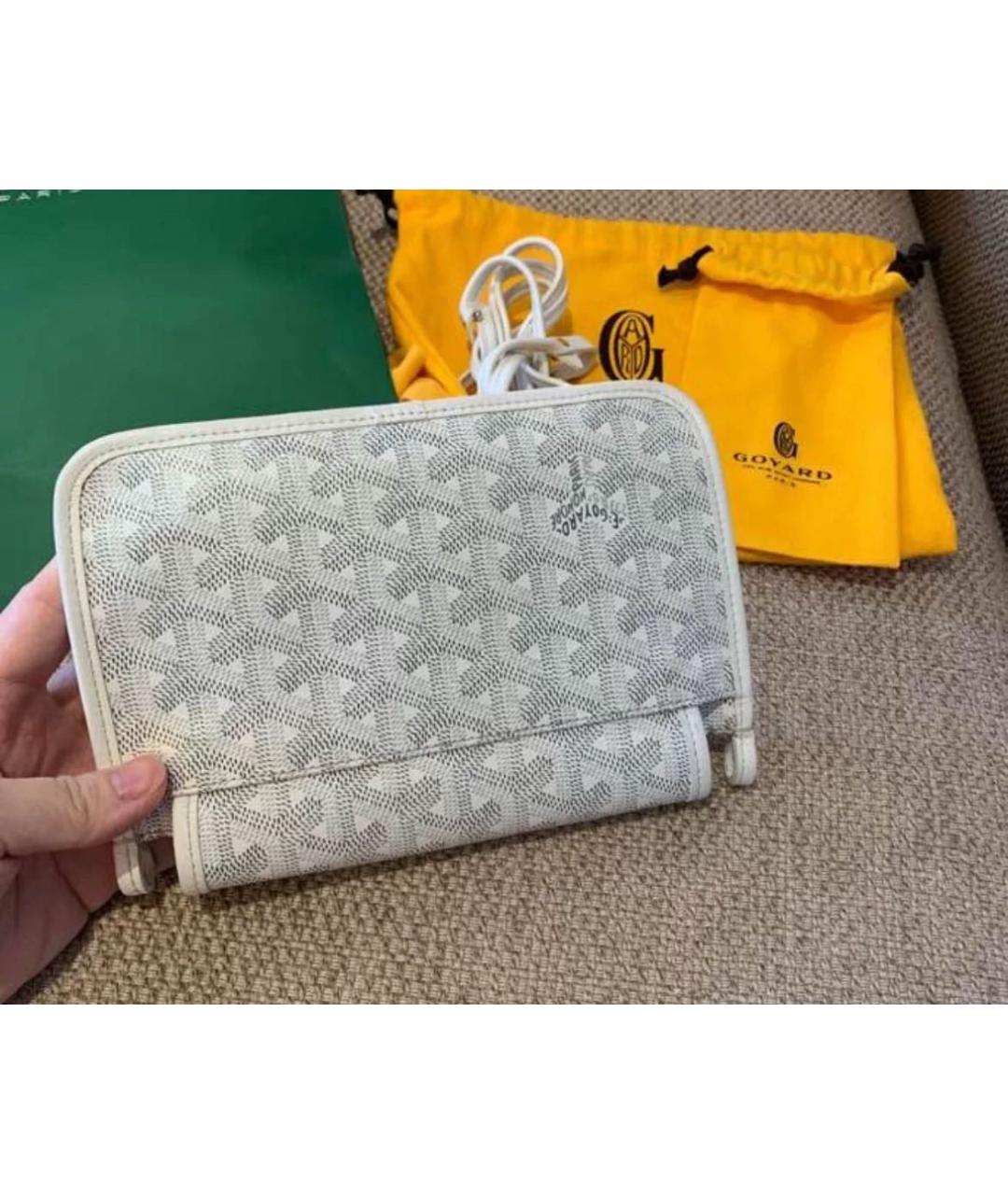 GOYARD Белая сумка на плечо, фото 3