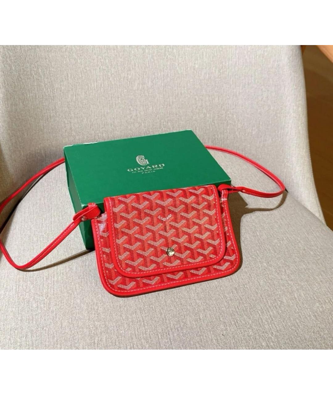 GOYARD Красная сумка на плечо, фото 3