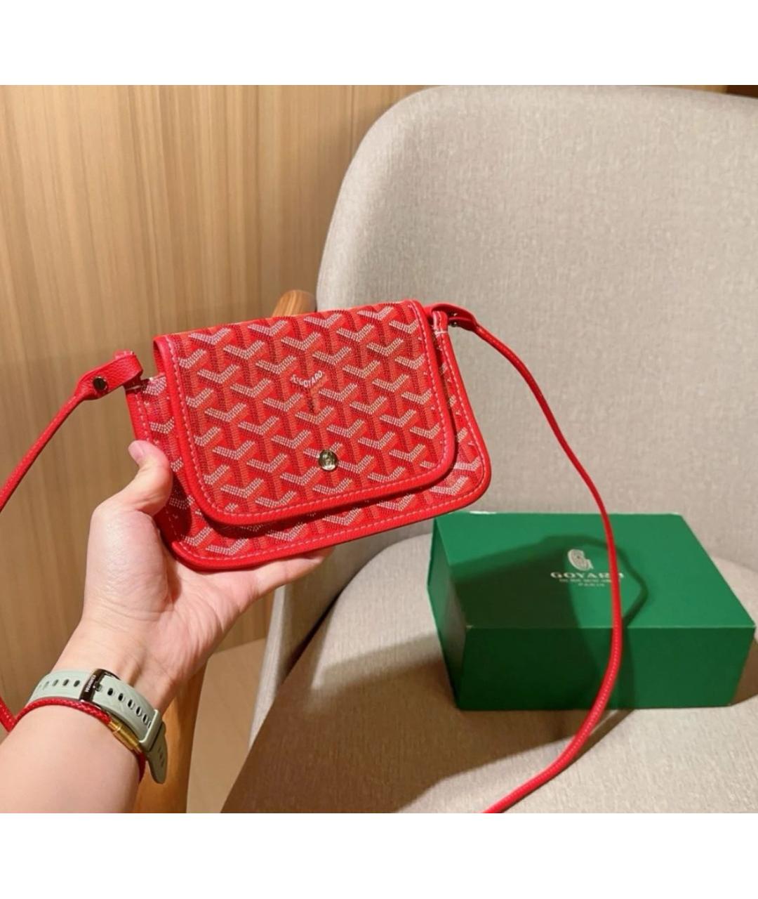 GOYARD Красная сумка на плечо, фото 2