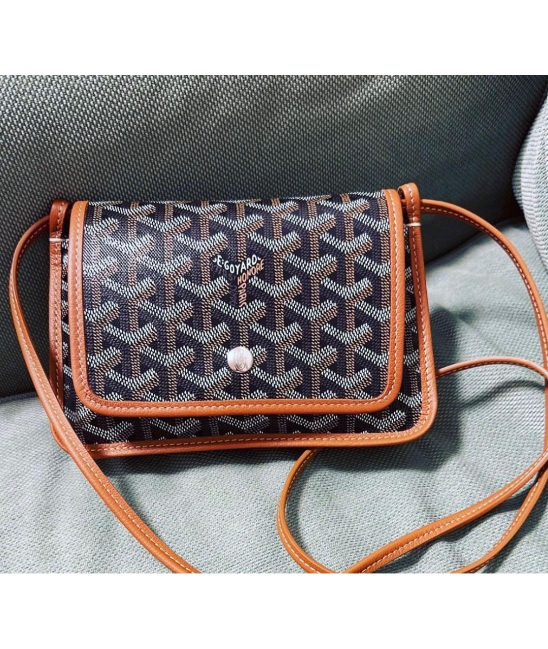 GOYARD Коричневая сумка на плечо, фото 2