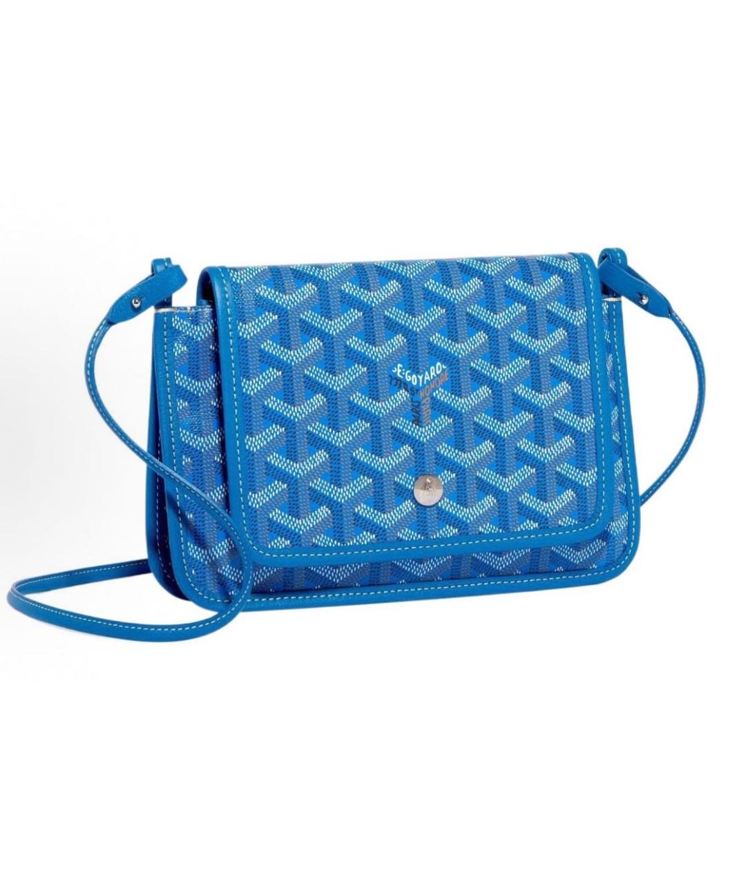 GOYARD Голубая сумка на плечо, фото 7