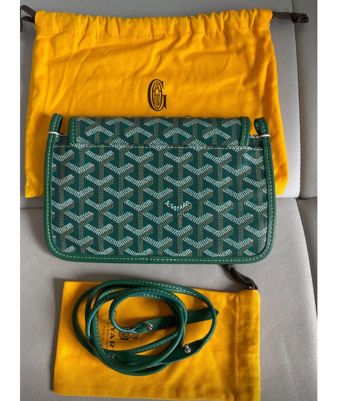 GOYARD Зеленая сумка на плечо, фото 4