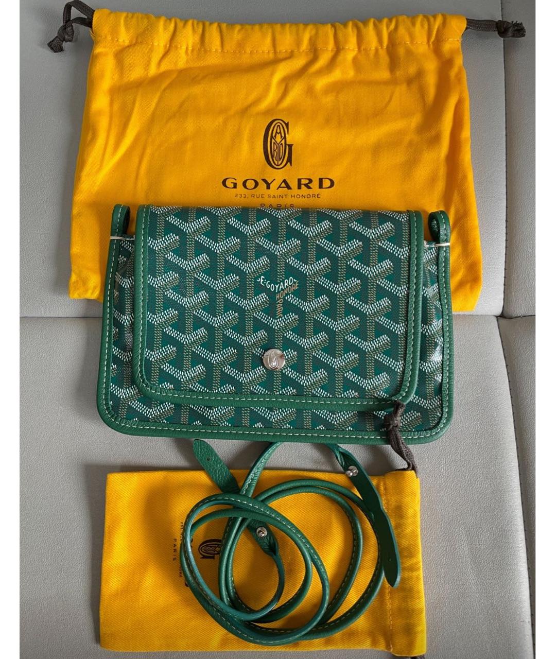 GOYARD Зеленая сумка на плечо, фото 2