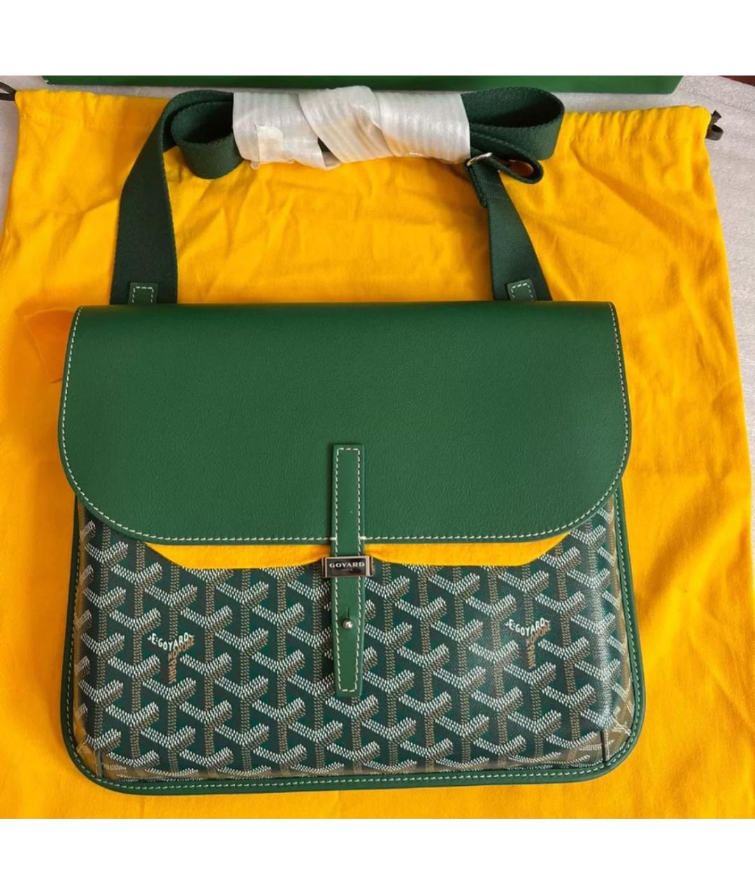 GOYARD Зеленая сумка на плечо, фото 2