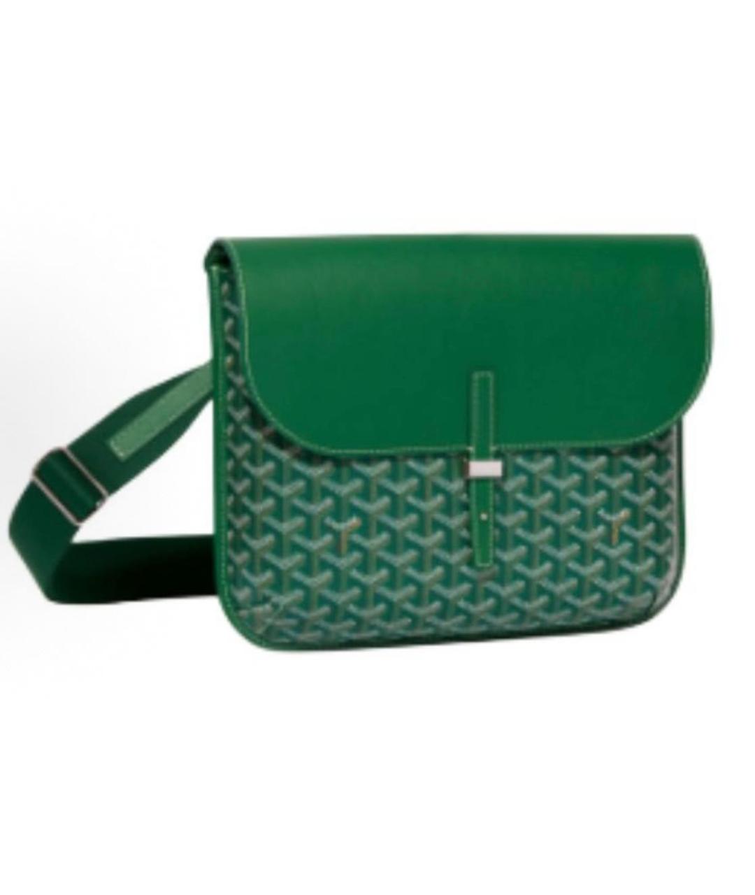 GOYARD Зеленая сумка на плечо, фото 6