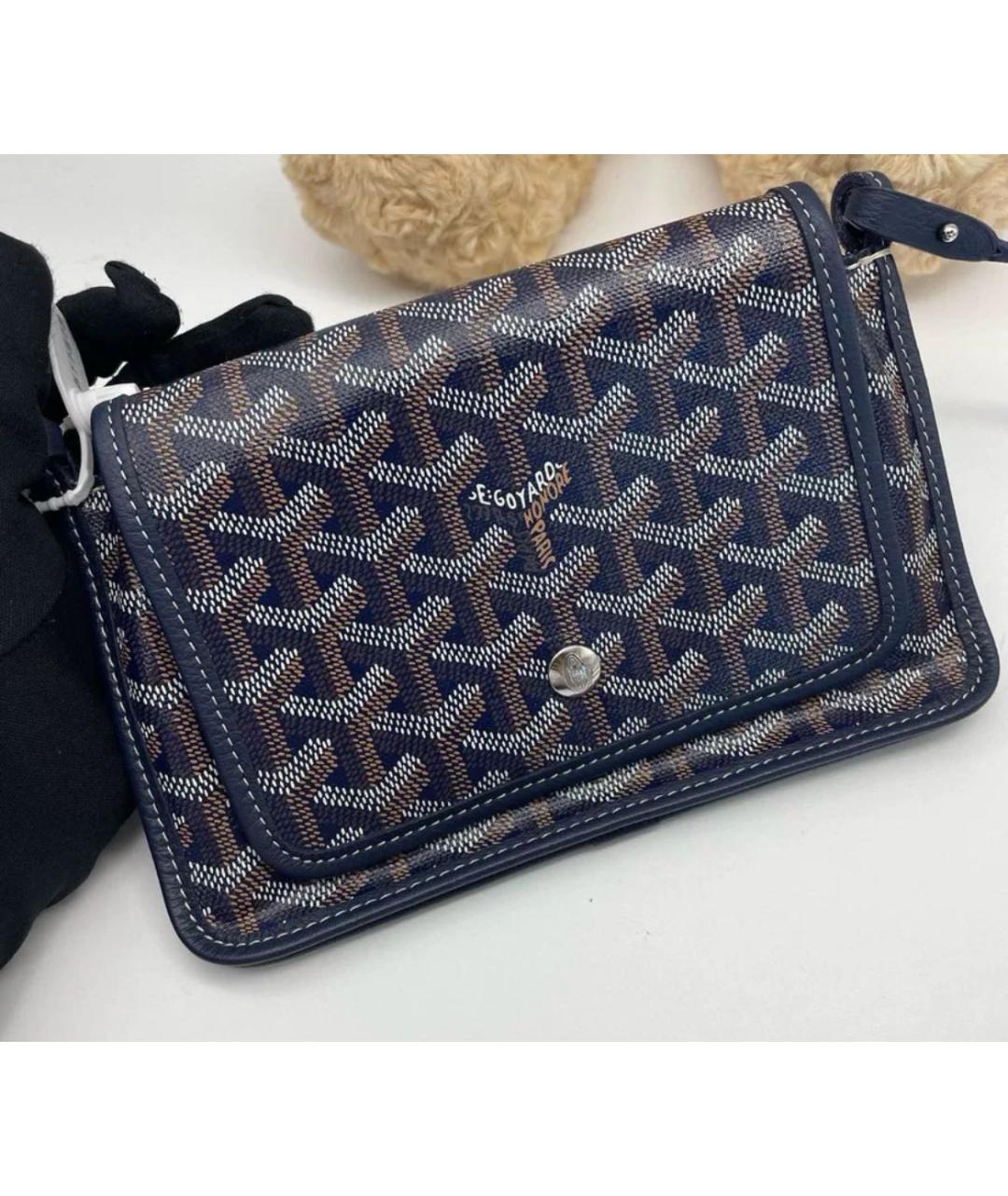GOYARD Темно-синяя сумка на плечо, фото 2