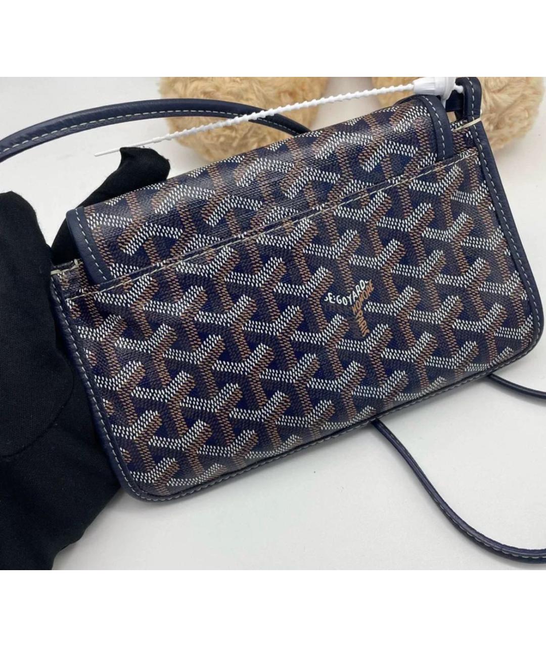 GOYARD Темно-синяя сумка на плечо, фото 3