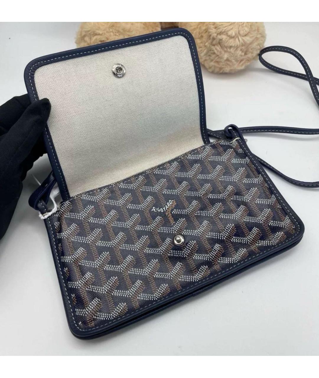 GOYARD Темно-синяя сумка на плечо, фото 5