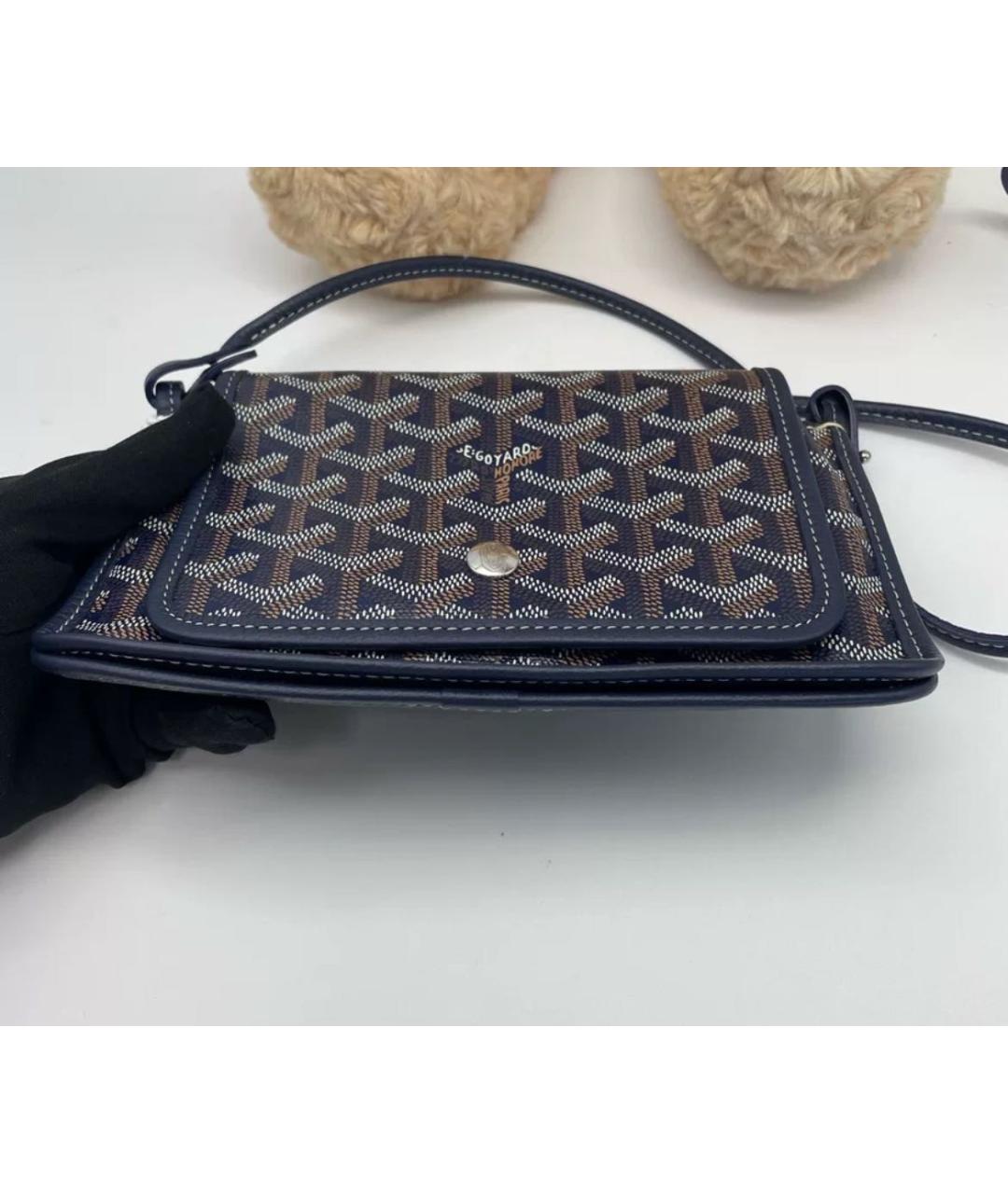 GOYARD Темно-синяя сумка на плечо, фото 4