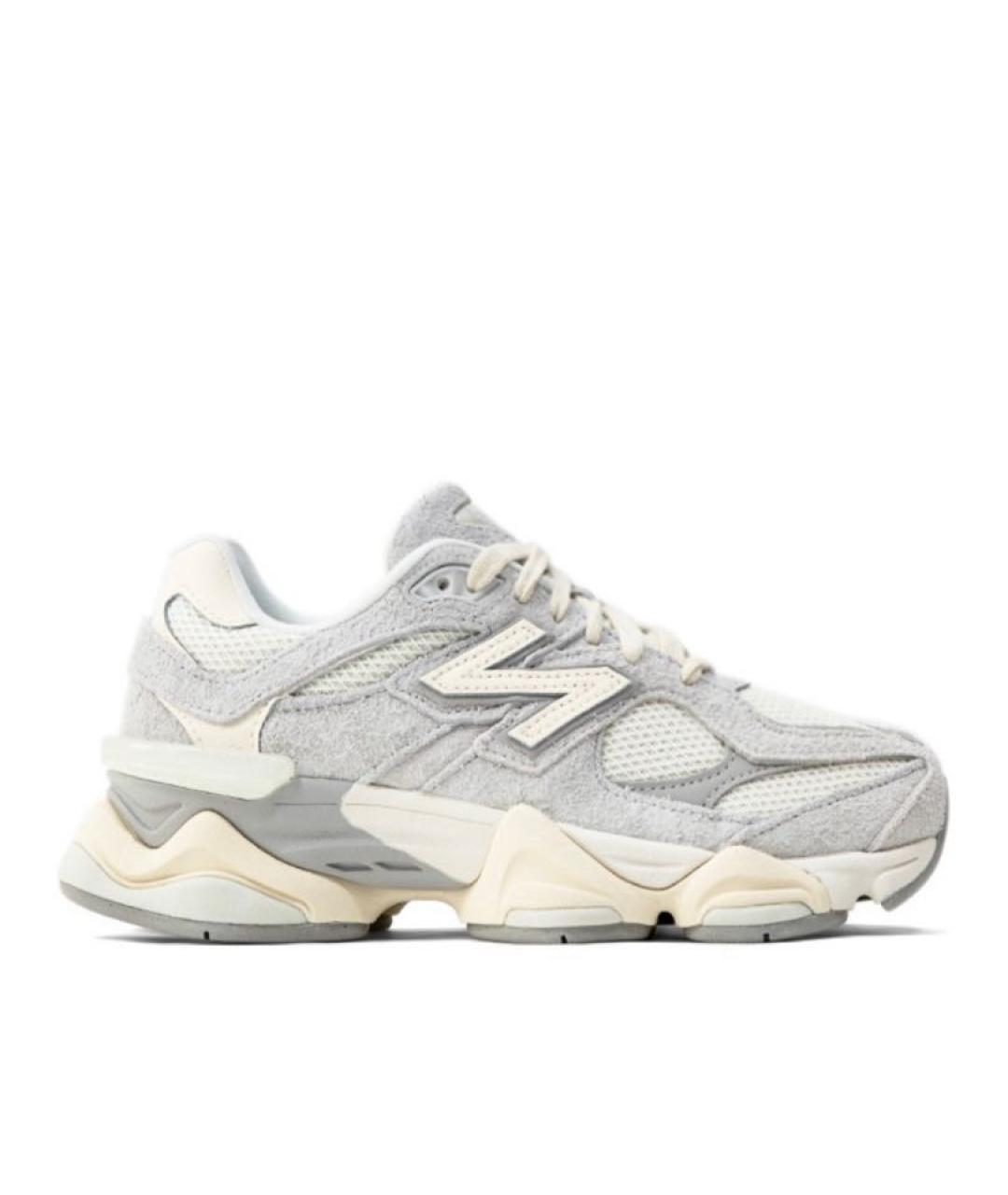 NEW BALANCE Бежевые замшевые кроссовки, фото 1