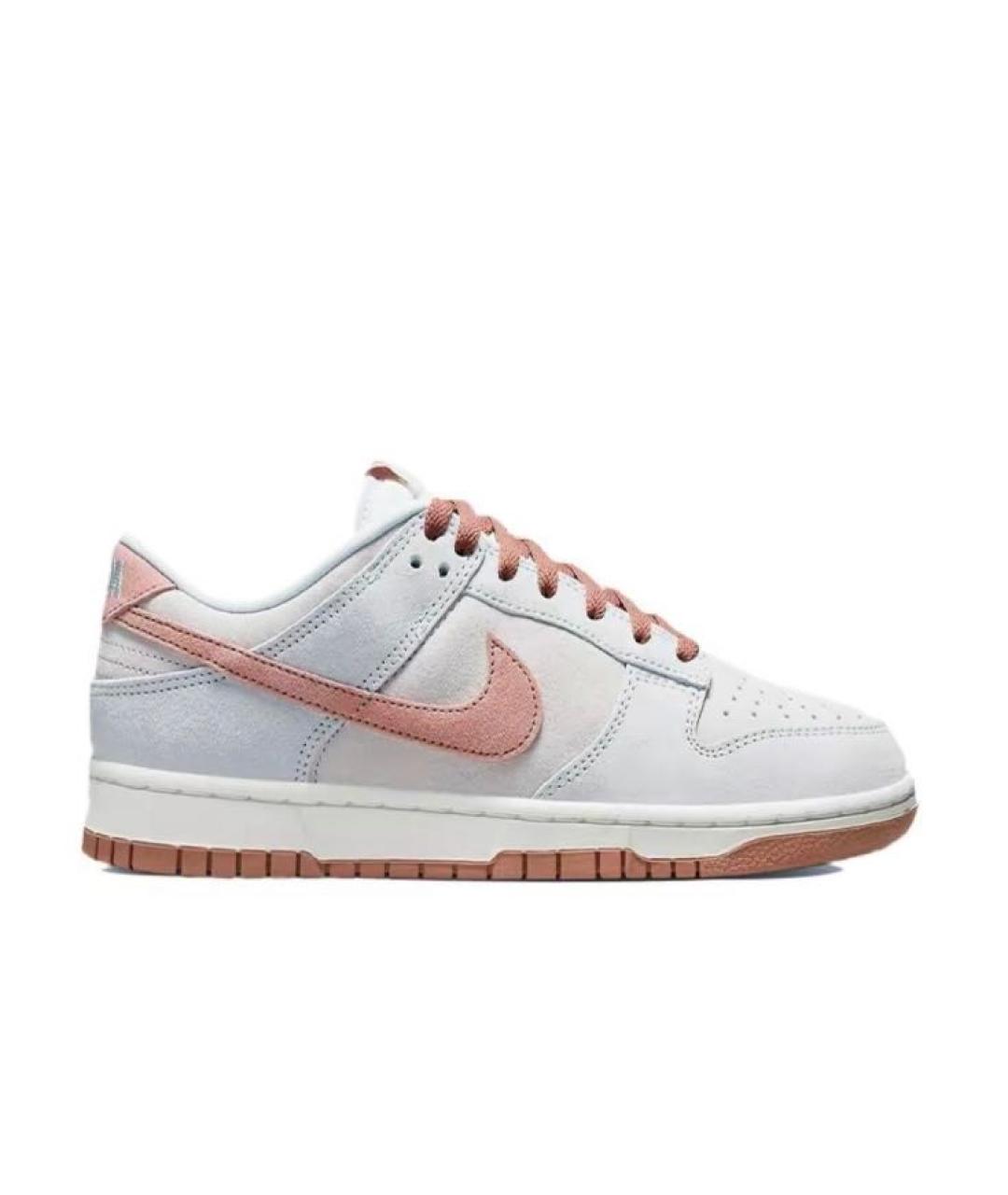 NIKE Серые замшевые низкие кроссовки / кеды, фото 1