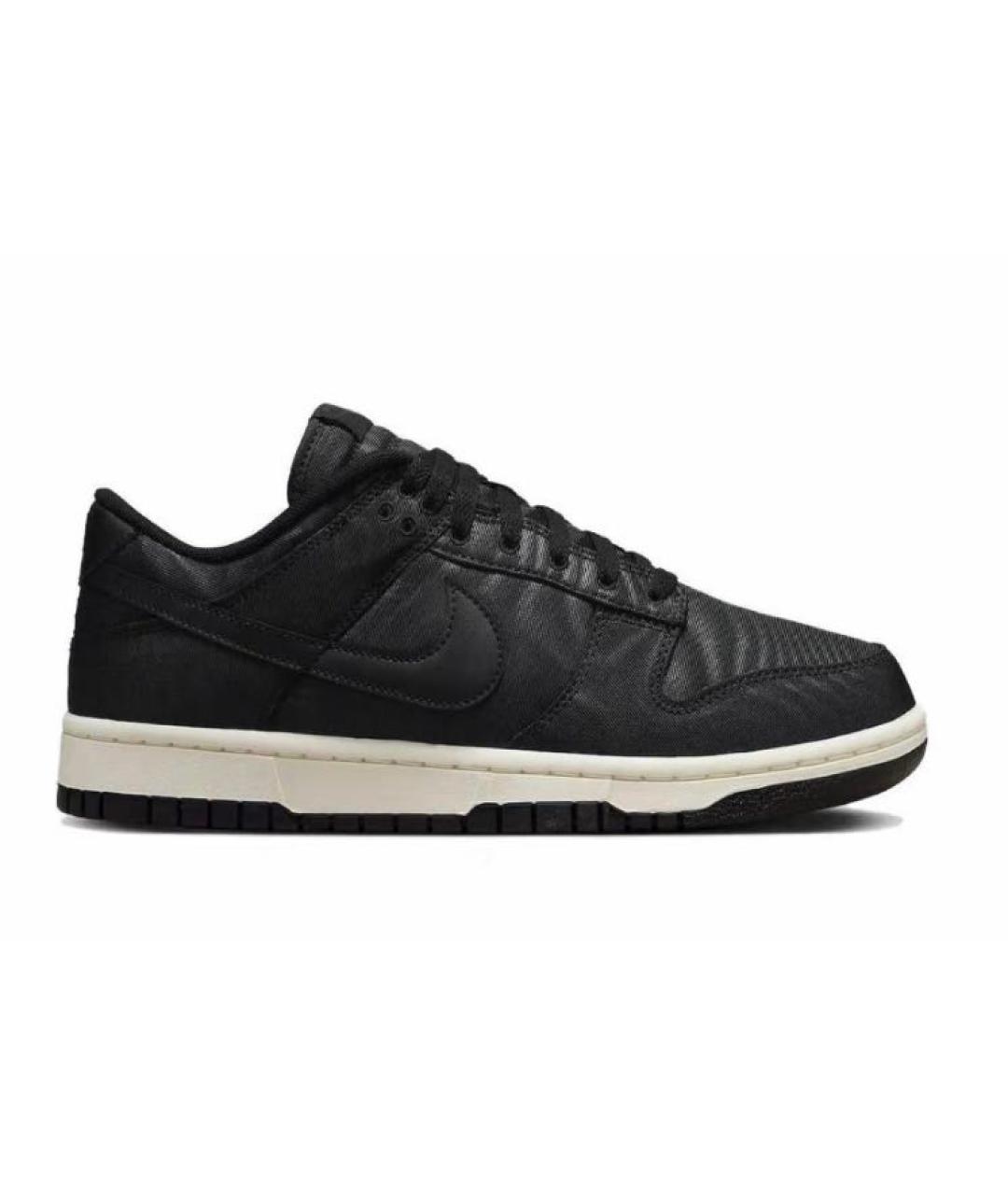 NIKE Черные низкие кроссовки / кеды, фото 1