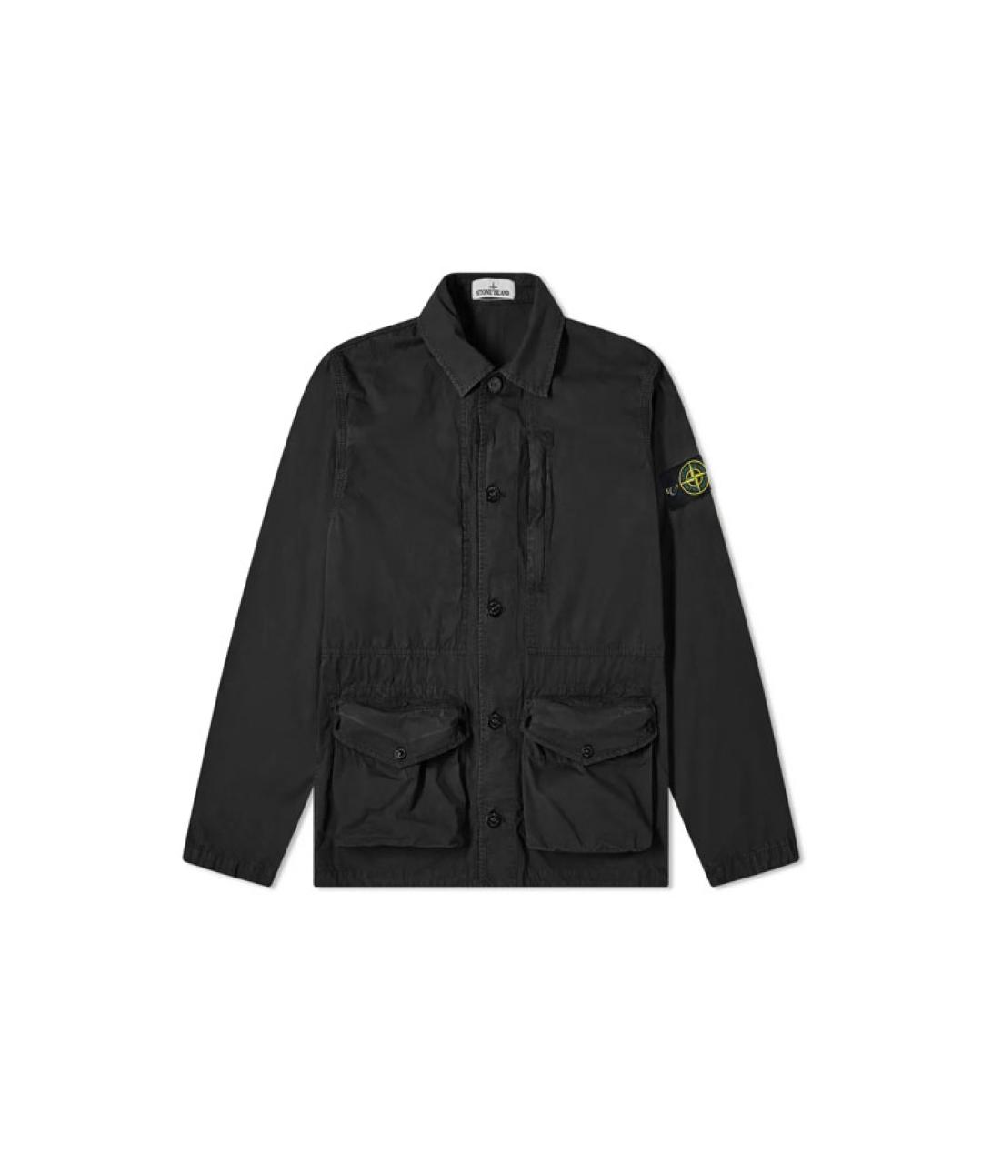 STONE ISLAND Черная куртка, фото 1