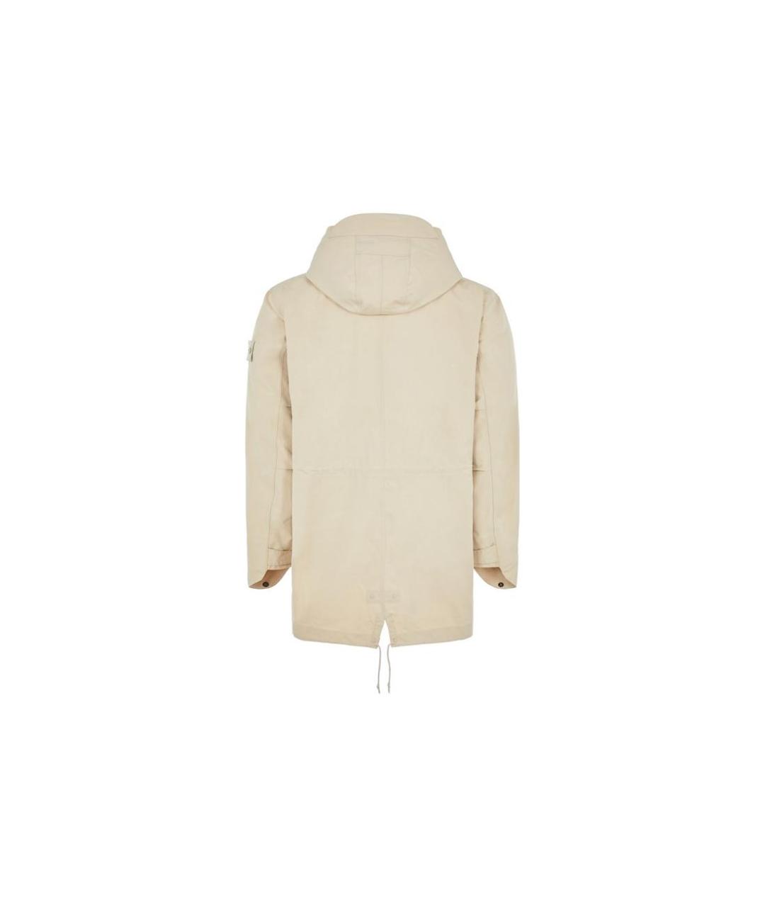 STONE ISLAND Бежевое пальто, фото 2
