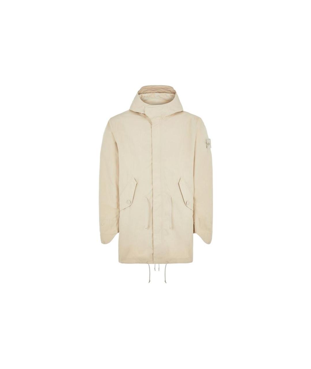 STONE ISLAND Бежевое пальто, фото 1
