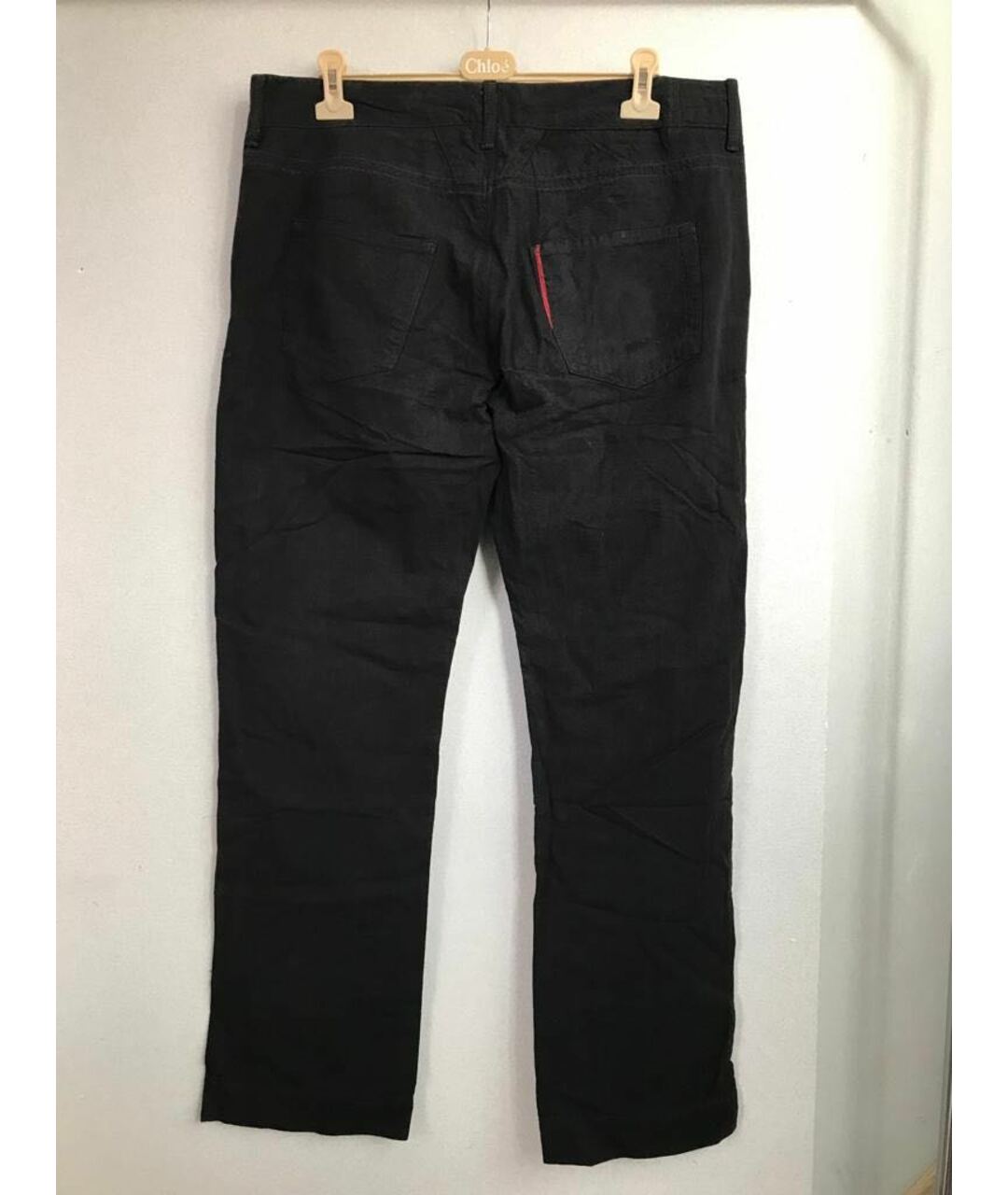 MARITHE FRANCOIS GIRBAUD Черные хлопковые джинсы, фото 2