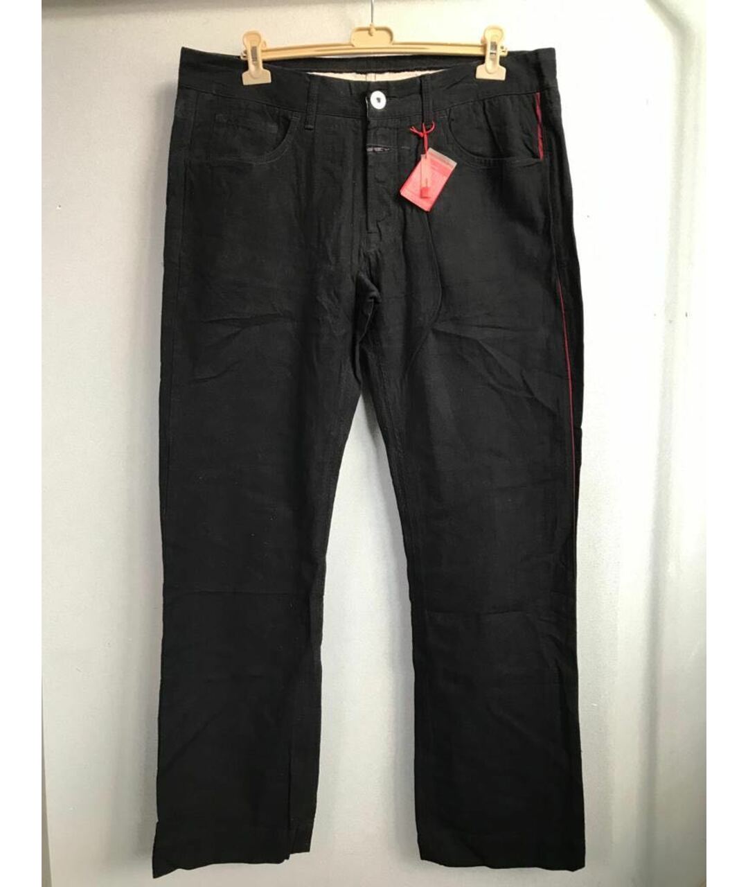 MARITHE FRANCOIS GIRBAUD Черные хлопковые джинсы, фото 7