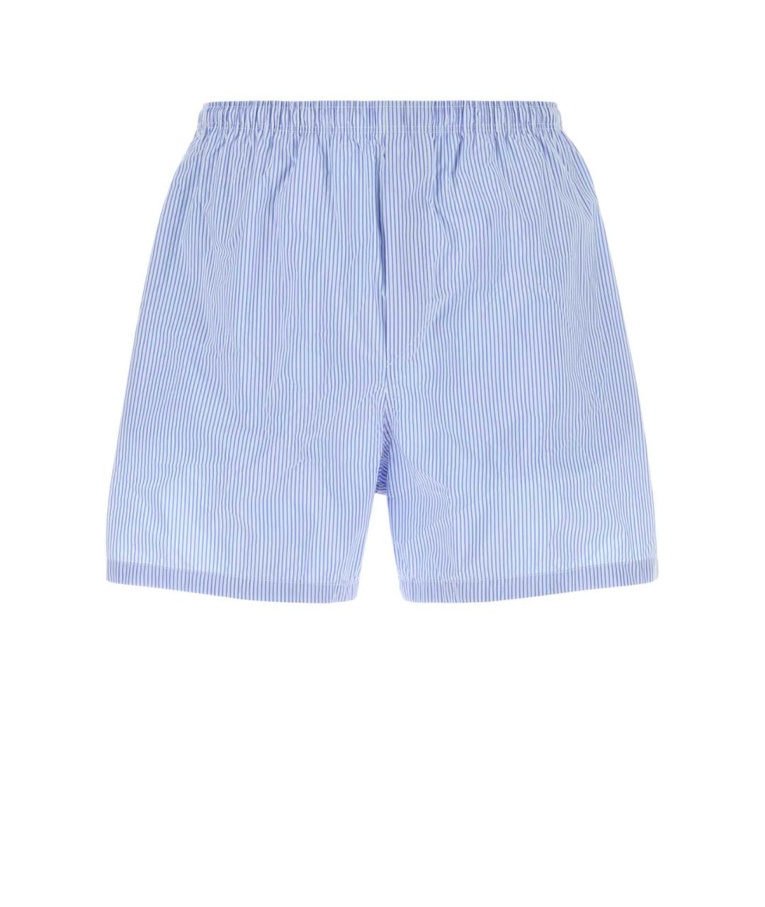 BALENCIAGA Голубые шорты, фото 1