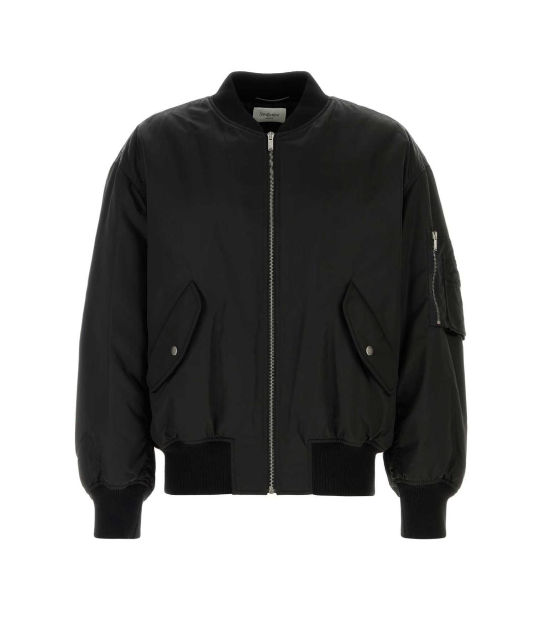 SAINT LAURENT Черная куртка, фото 1