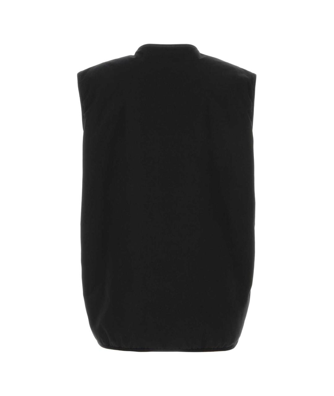 JIL SANDER Черный жилет, фото 2