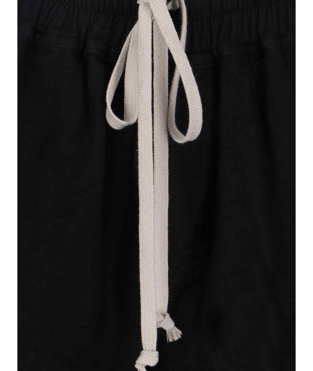 RICK OWENS DRKSHDW Черные хлопковые шорты, фото 4