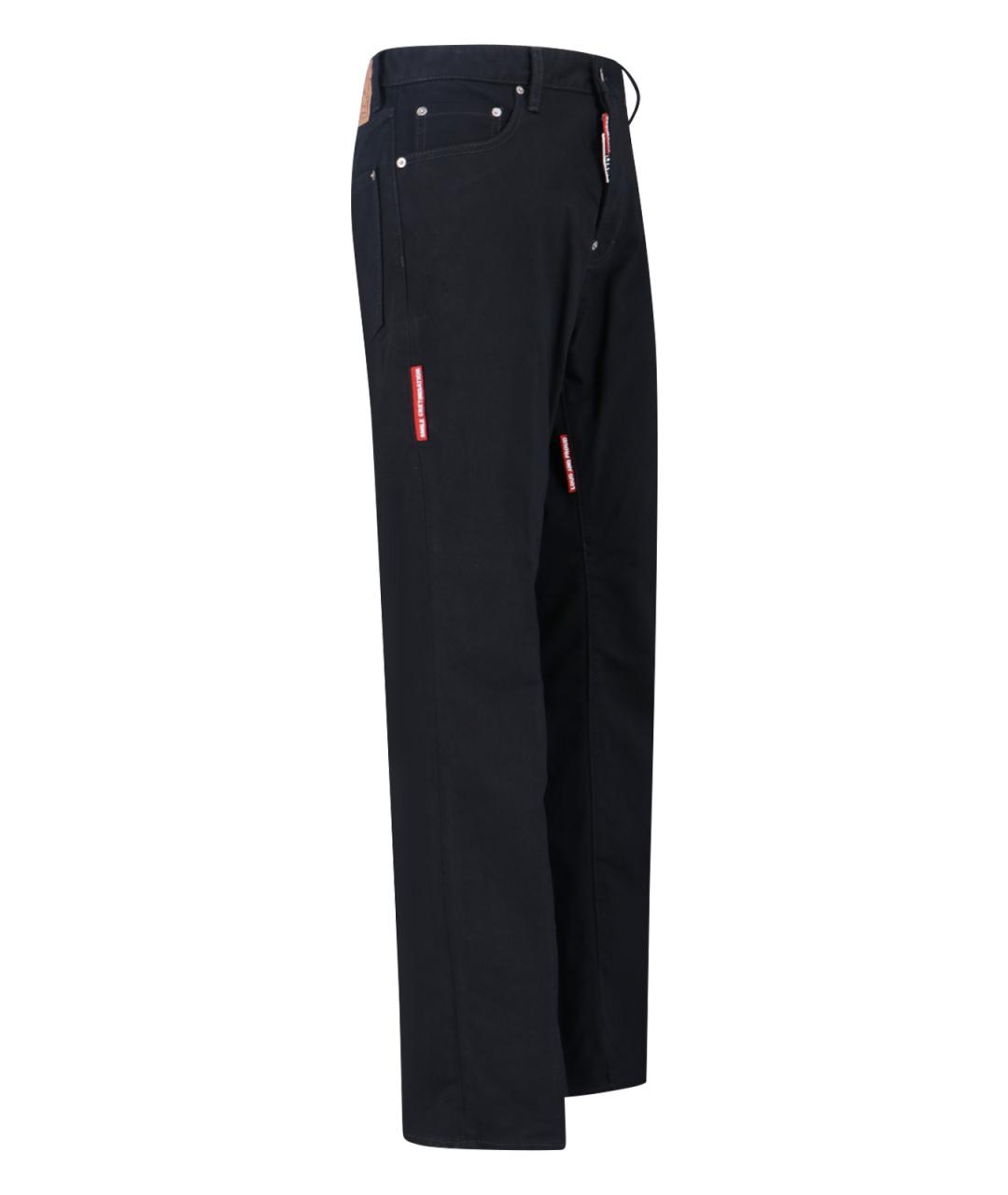 DSQUARED2 Черные прямые джинсы, фото 3