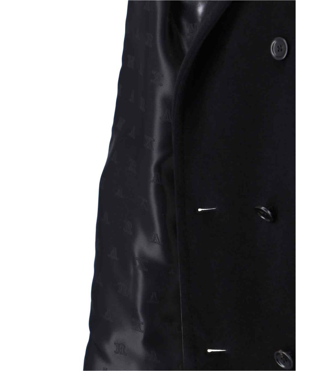 MAX MARA Черное шерстяное пальто, фото 5
