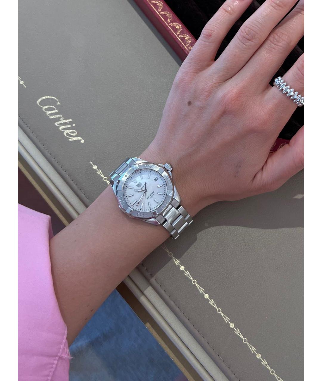 TAG HEUER Серебряные стальные часы, фото 8