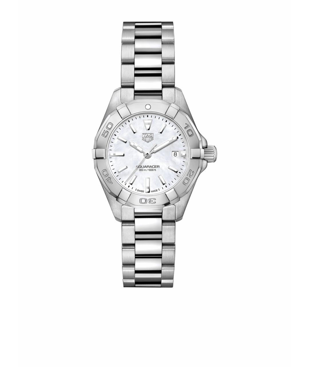 TAG HEUER Серебряные стальные часы, фото 1