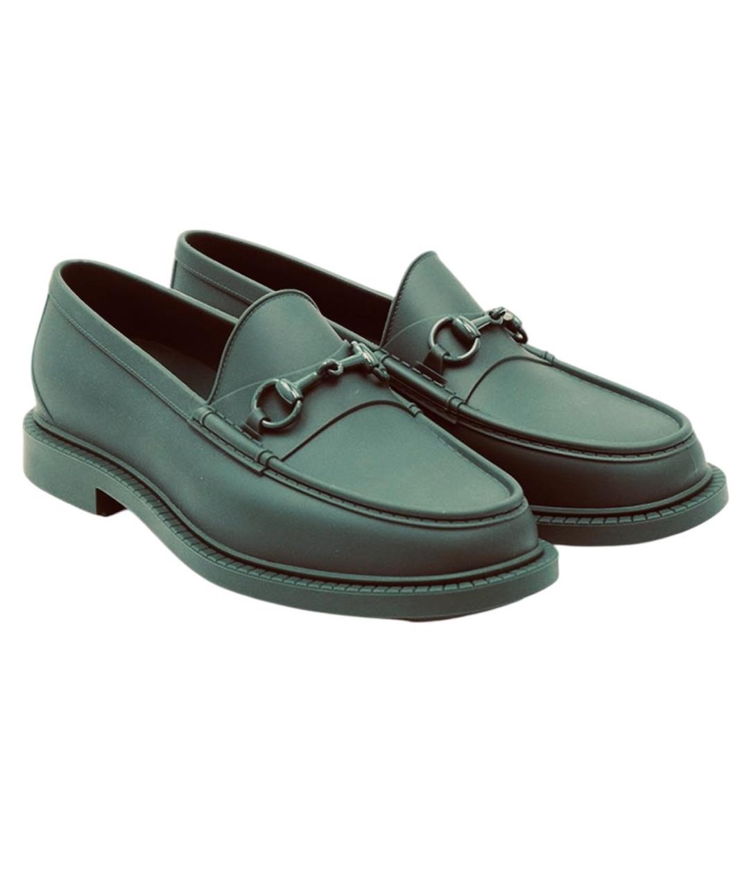 GUCCI Зеленые туфли, фото 9