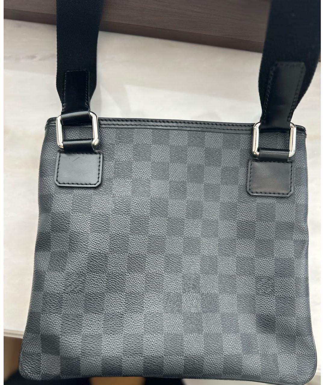LOUIS VUITTON Серая сумка на плечо, фото 3