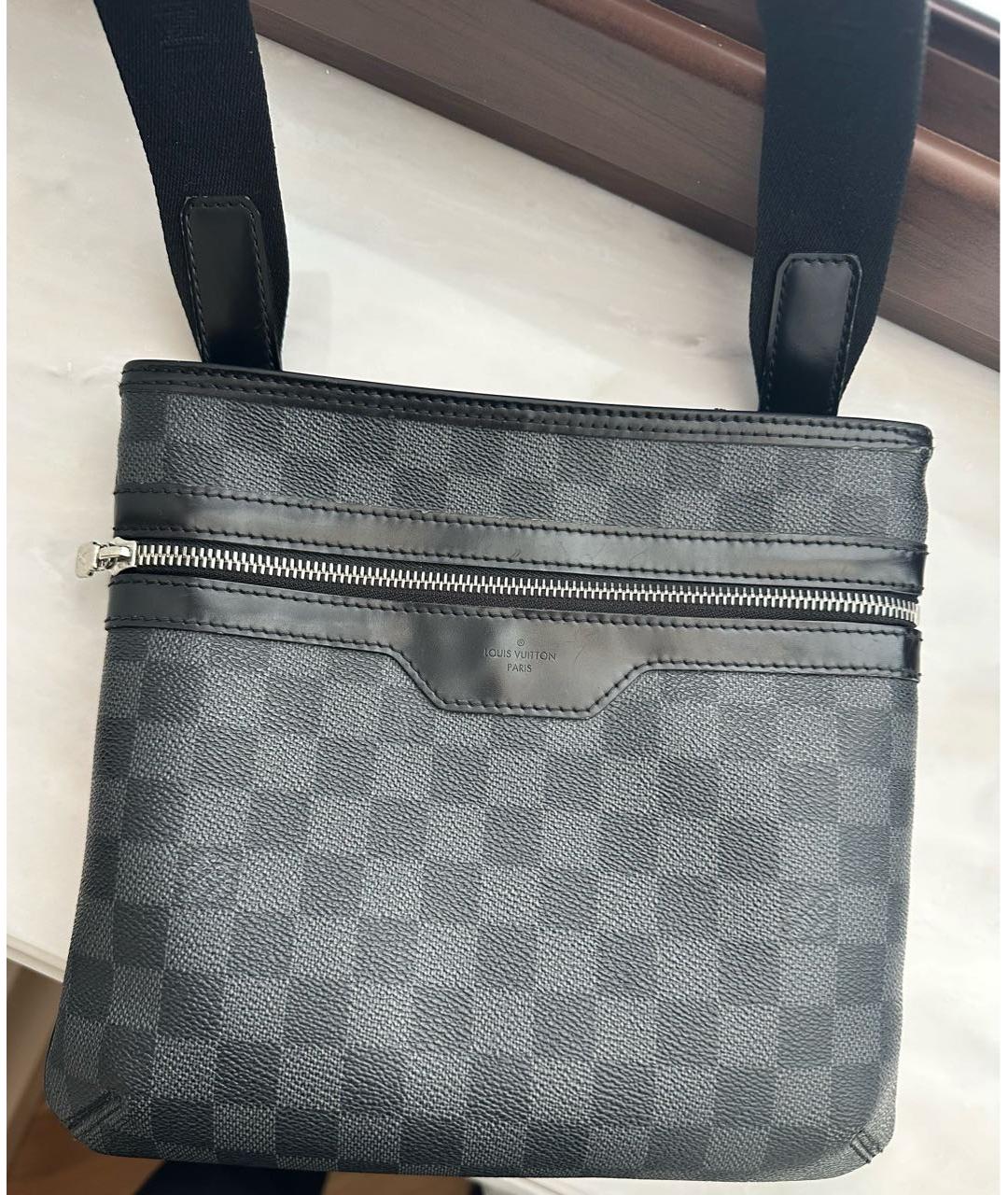 LOUIS VUITTON Серая сумка на плечо, фото 2