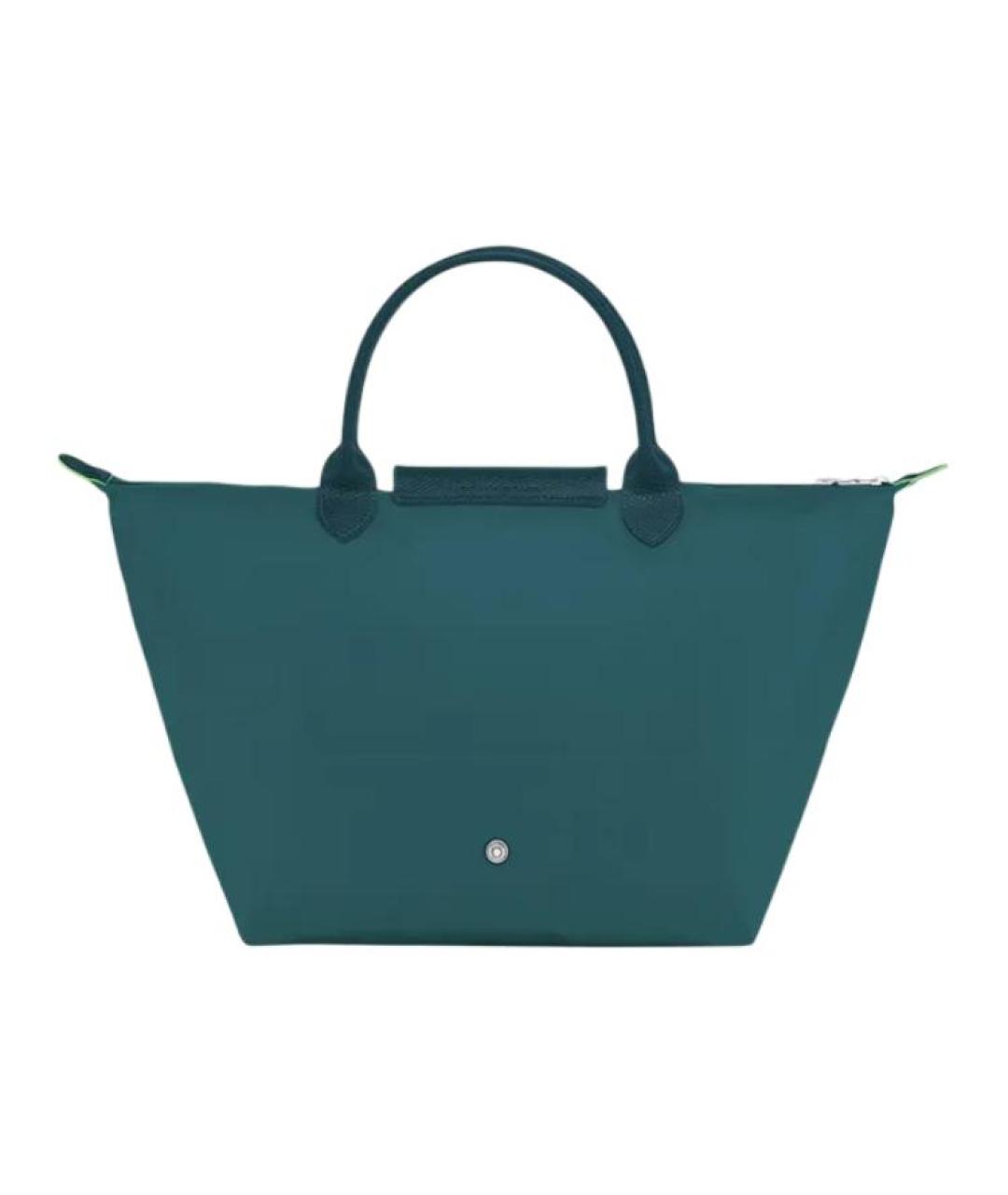LONGCHAMP Зеленая сумка тоут, фото 2