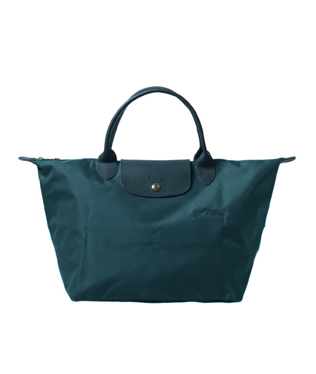 LONGCHAMP Зеленая сумка тоут, фото 1