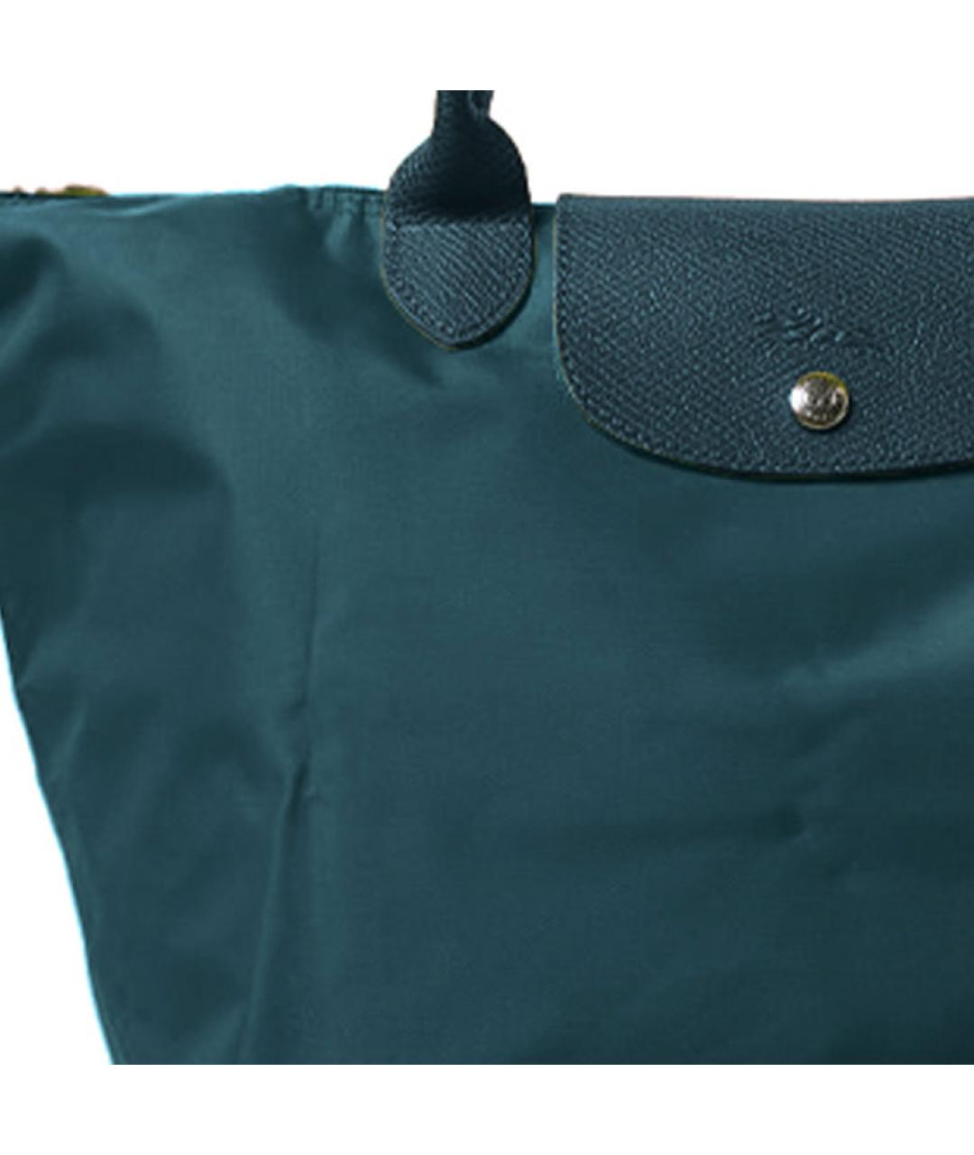 LONGCHAMP Зеленая сумка тоут, фото 5