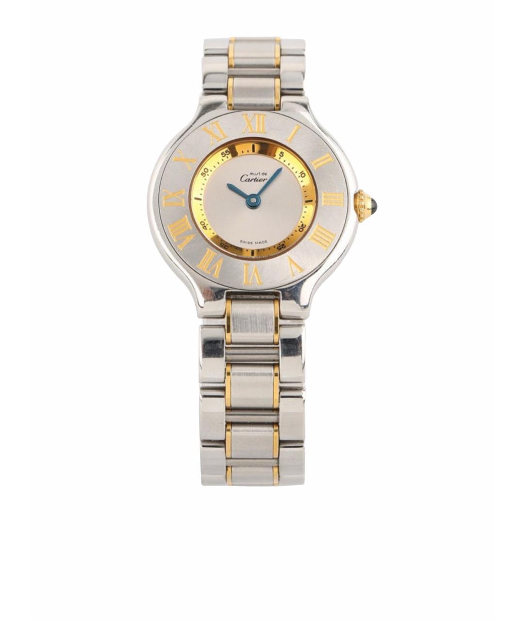 CARTIER Серебряные металлические часы, фото 1