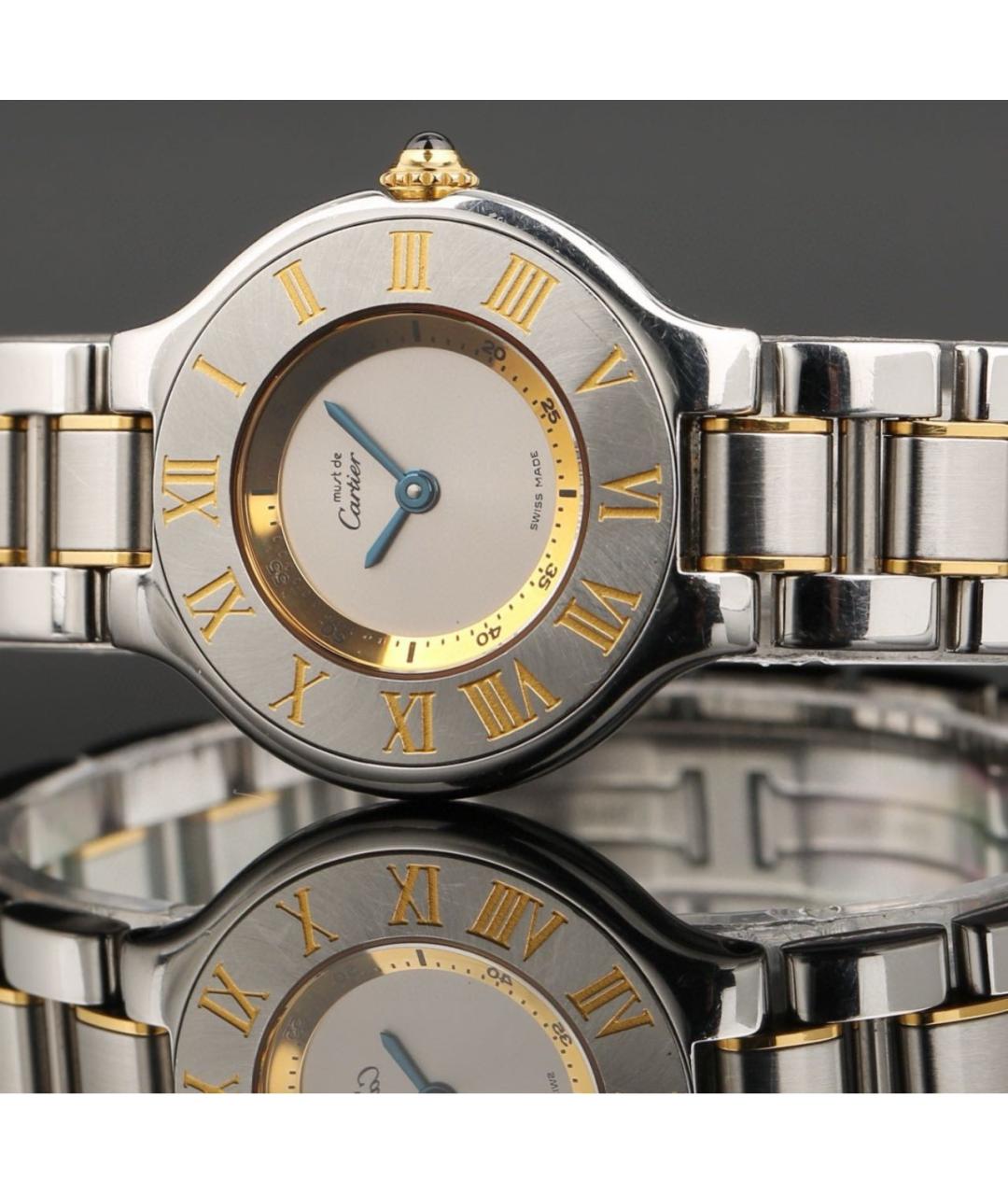 CARTIER Серебряные металлические часы, фото 5