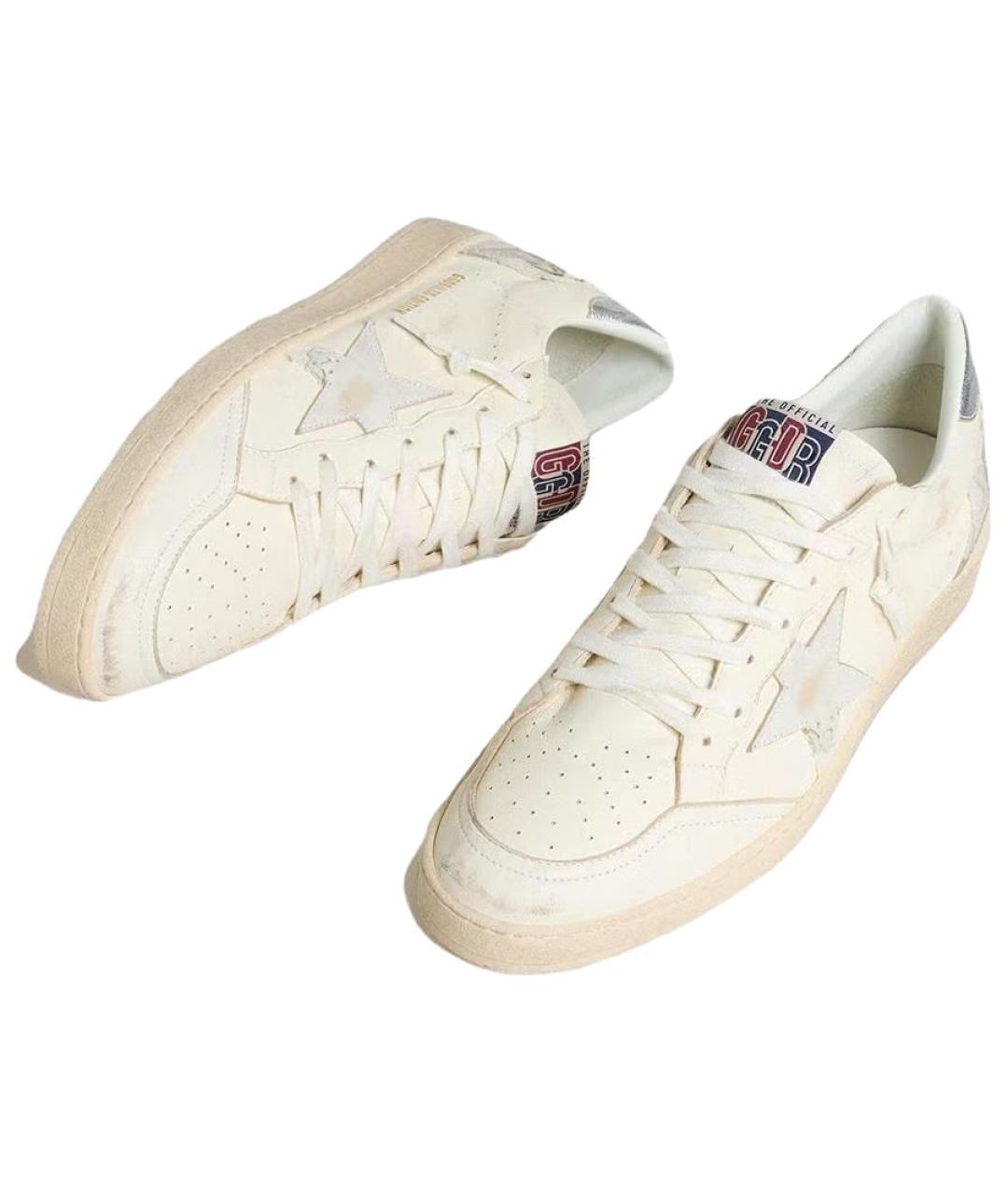 GOLDEN GOOSE DELUXE BRAND Белые низкие кроссовки / кеды, фото 3