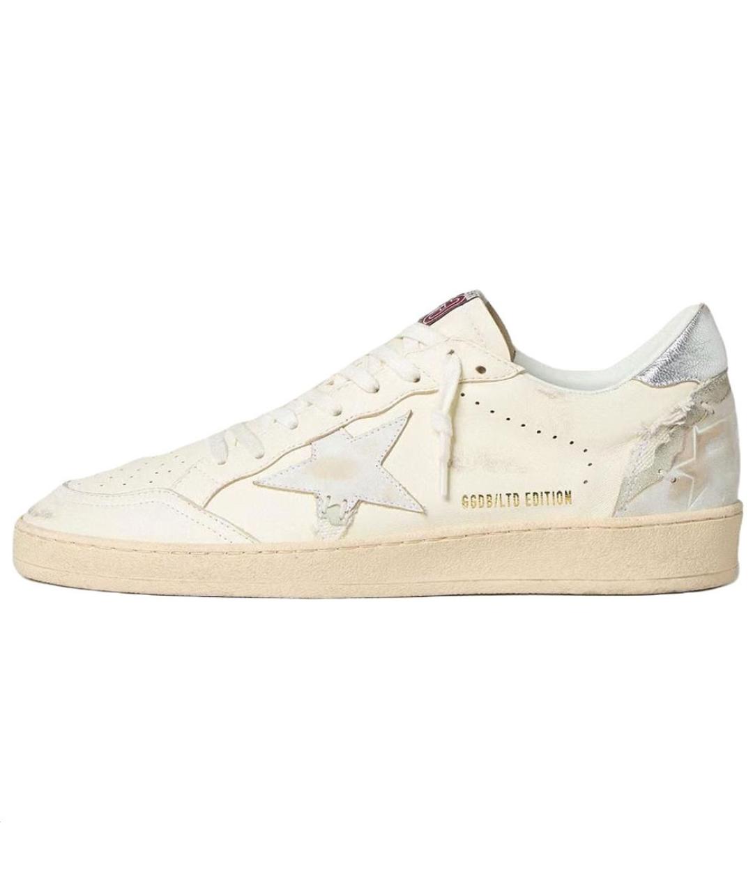 GOLDEN GOOSE DELUXE BRAND Белые низкие кроссовки / кеды, фото 2