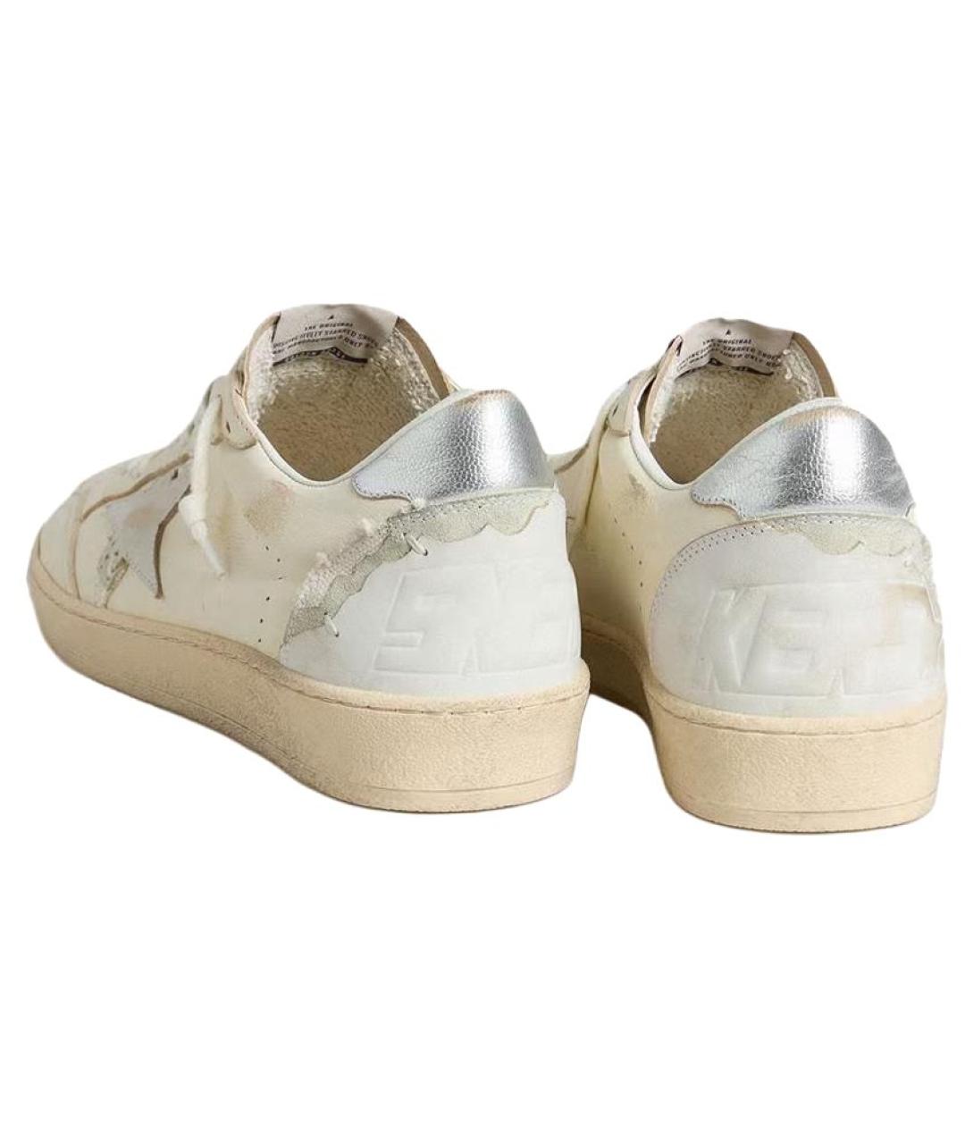 GOLDEN GOOSE DELUXE BRAND Белые низкие кроссовки / кеды, фото 4