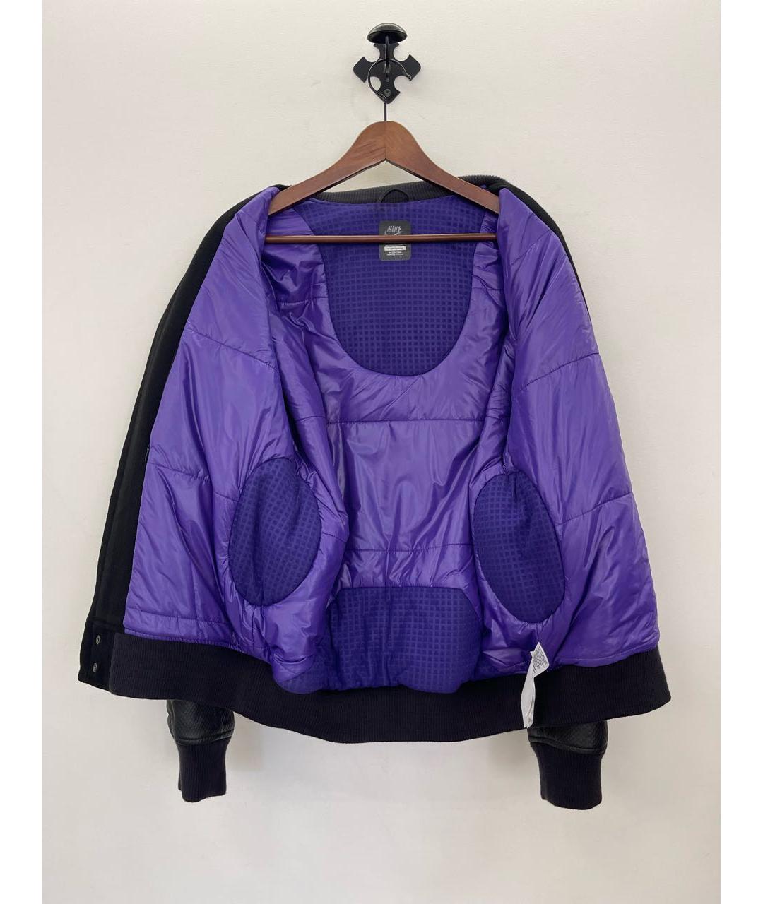 NIKE Черная шерстяная куртка, фото 6