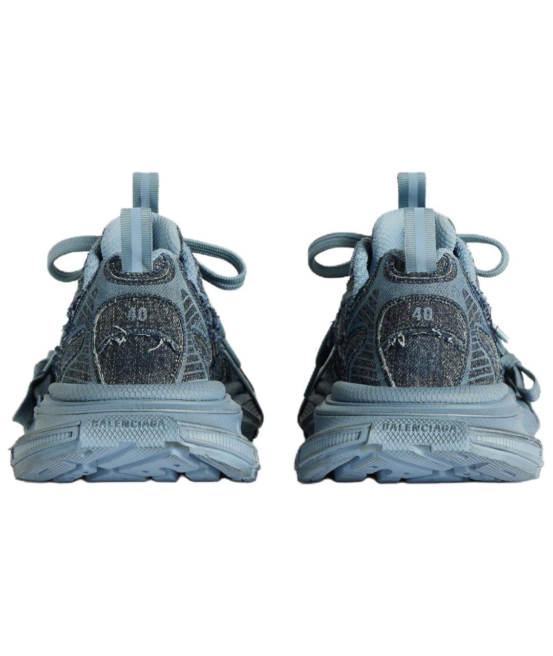 BALENCIAGA Синие кроссовки, фото 6