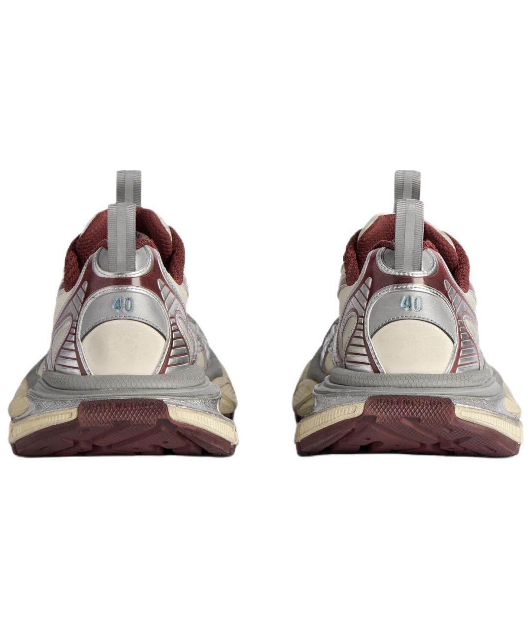 BALENCIAGA Бежевые низкие кроссовки / кеды, фото 6