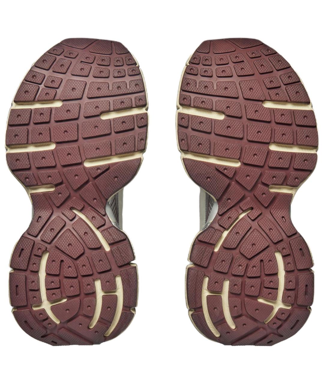 BALENCIAGA Бежевые низкие кроссовки / кеды, фото 7