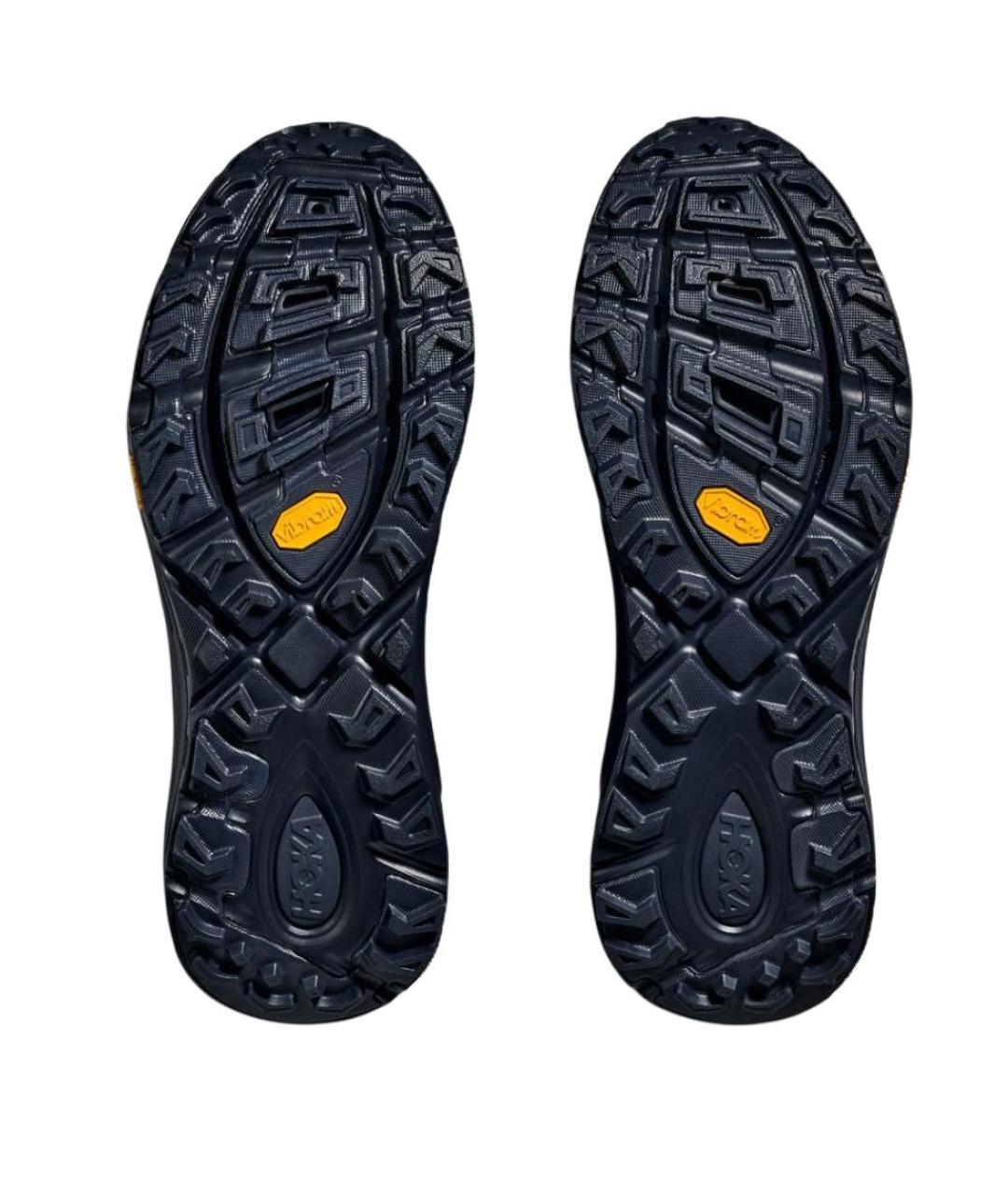 HOKA Синие текстильные кроссовки, фото 5