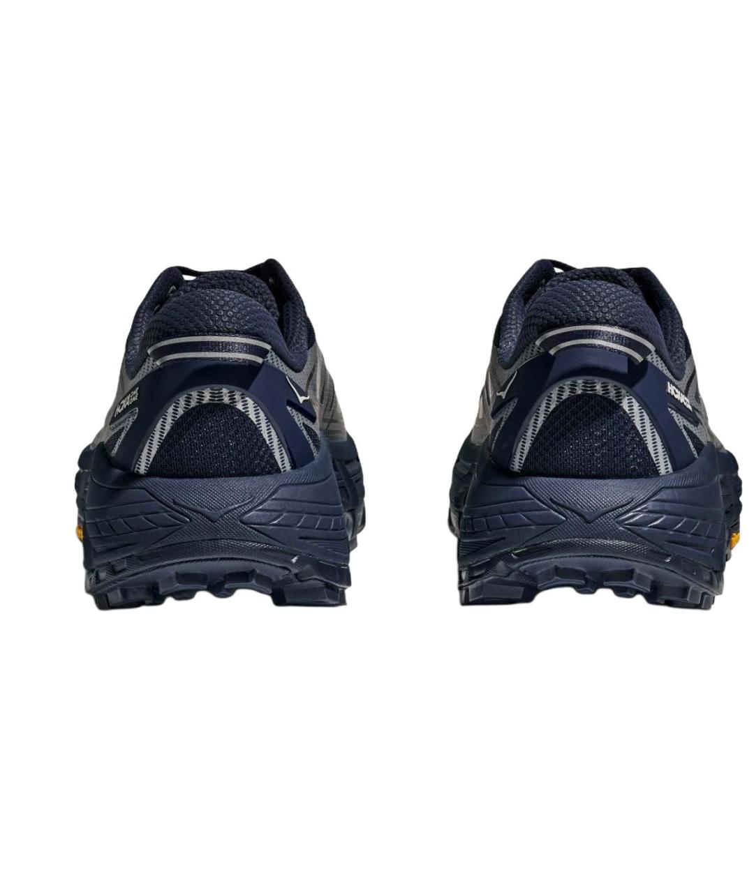 HOKA Синие текстильные кроссовки, фото 4