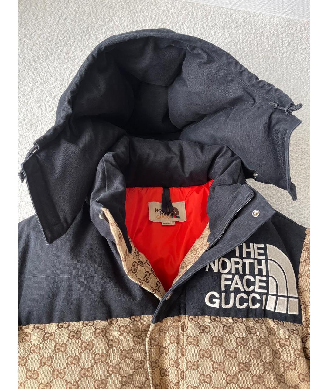 GUCCI Коричневый пуховик, фото 7