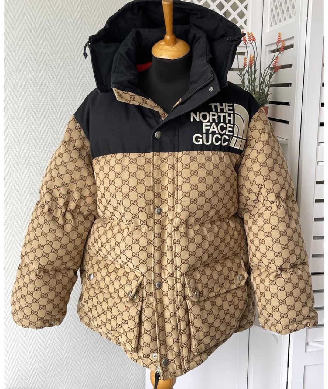 GUCCI Коричневый пуховик, фото 9